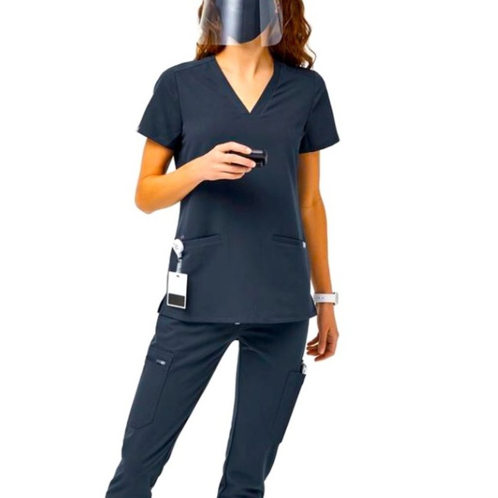 BRAND NEW Dark Harbor Figs Casma 3-Pocket Top (M)